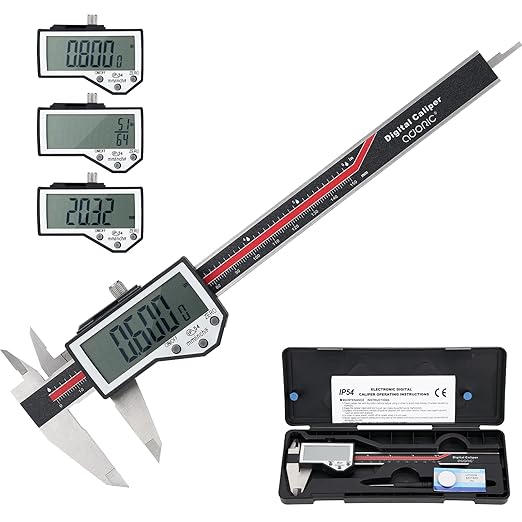 Digital Caliper, Durable Measuring Tool by ADORIC