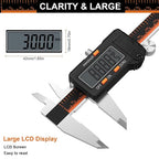 HARDELL Digital Caliper, 6 Inch Stainless Steel Caliper Measuring Tool - Image 5