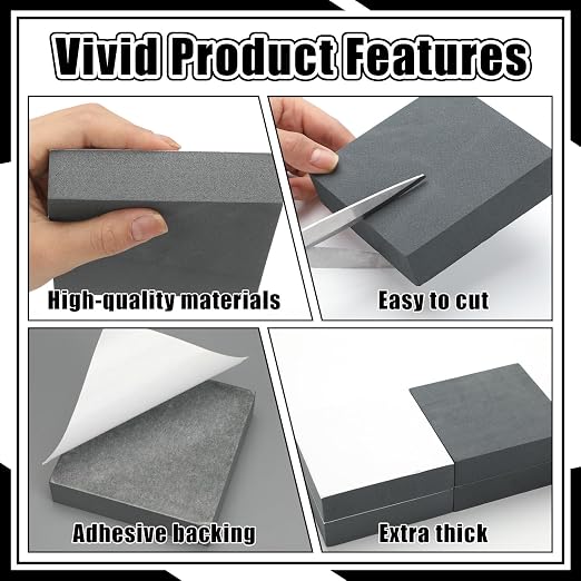 4 Pcs 1" Thick Foam Padding Sheet - Image 3
