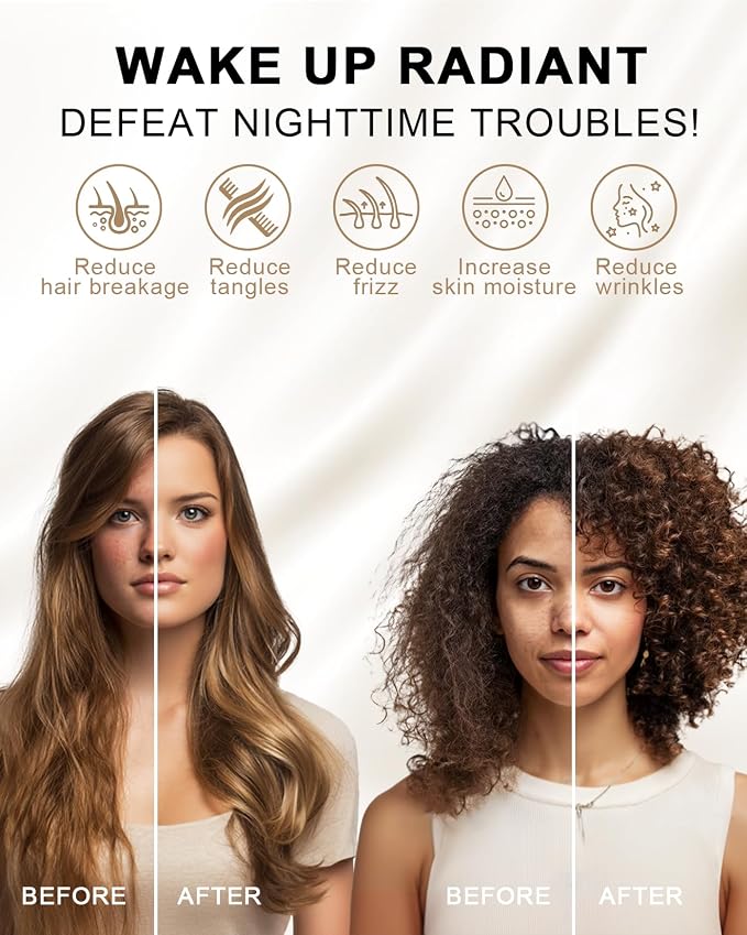 THXSILK Set of 2 Pure Mulberry Silk Pillowcases - Image 4