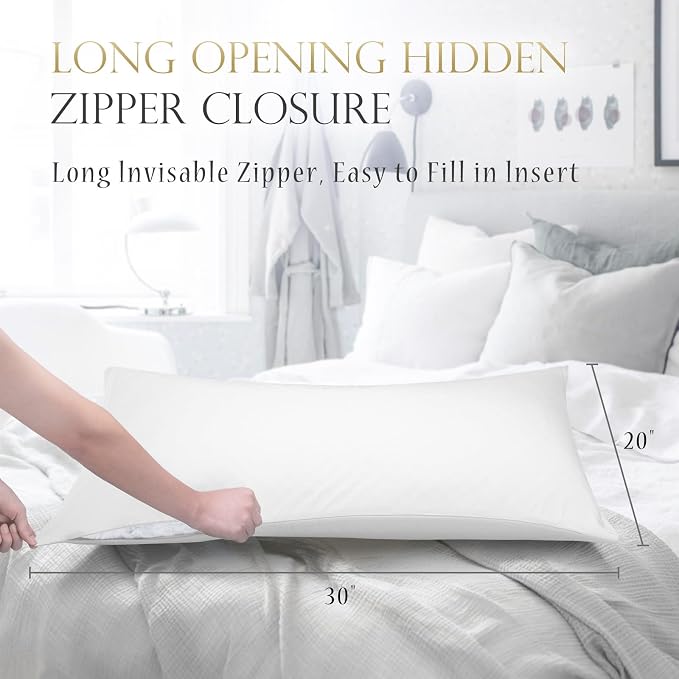 Cooling Side Sleeper Pillow Cases Queen Size Set of 2 - Image 5