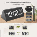 DreamSky Wooden Digital Alarm Clock - Image 5