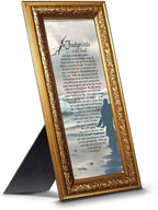 Footprints in the Sand Inspirational Wall Art, Beach Decor, Christian Gifts by CROSSROADSHOMEDECOR