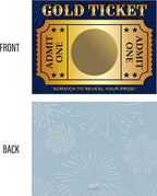 My Scratch Offs Gold Ticket Admit One DIY Make Your Own Scratch Off Tickets - Image 3
