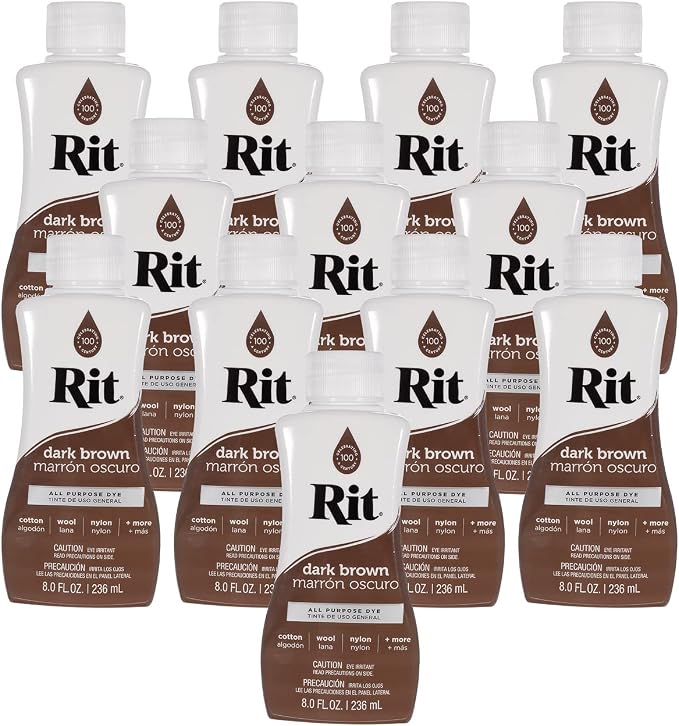 Rit Dye – 8 Oz. Liquid Fabric Dye by CraftCounty