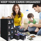 Card Storage Box, 11000+ Trading Card Storage 2000+ Toploader Card Storage Box - Image 8