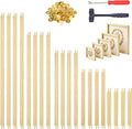 20Pcs Needlepoint Stretcher Bars, 5 Sizes Stretcher Bars by LINBLIF