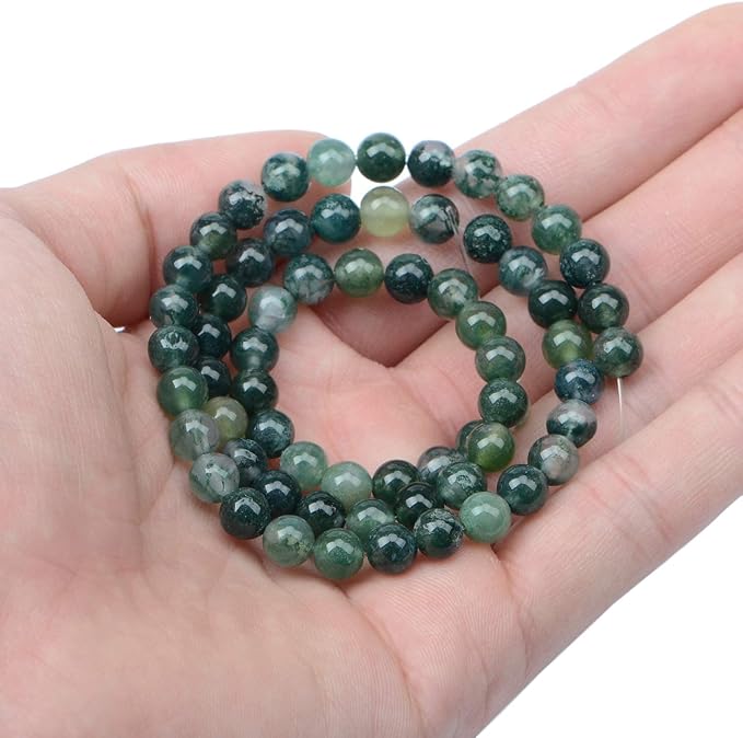 AD Beads Natural Gemstone Round Loose Beads 15" - Image 3