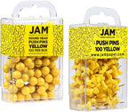 JAM PAPER Colorful Push Pins - Image 2