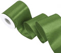 Spring Moss 4 Inch Continuous 15 Yards Satin Wired Ribbon by Simplegoal