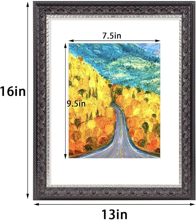 Golden State Art, 11x14 Ornate Finish Photo Frame - Image 7