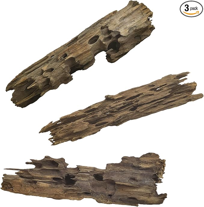 PINVNBY Natural Driftwood for Aquarium Large Reptile Terrarium Decor by PINVNBY