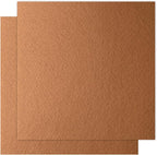 12" x 12" Felt Fabric Sheets for Crafts, Squares Felt Fabric Sheets, 1mm Thick by Unknown