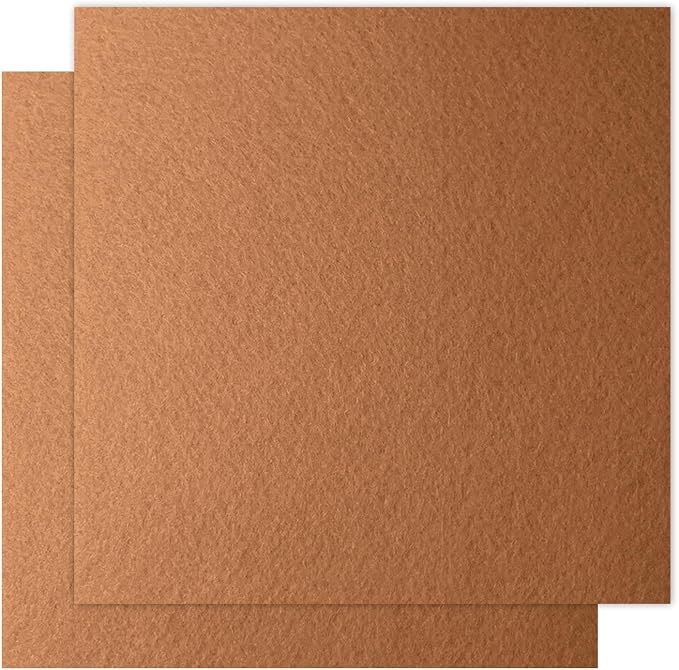 12" x 12" Felt Fabric Sheets for Crafts, Squares Felt Fabric Sheets, 1mm Thick by Unknown