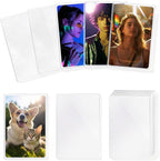 400 Pcs Kpop Photocard Sleeves Holder, 58 x 89 mm, fits 54 x 86 mm and 55 x 85 by Prudiut