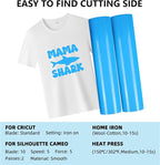 RENLITONG Sky Blue Heat Transfer Vinyl - Image 3