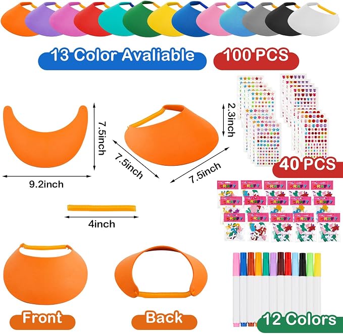 Outus 141 Pcs Assorted Craft Decorations - Image 3