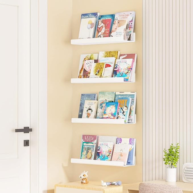 upsimples 4 Pcs 15" Acrylic Shelves - Image 2