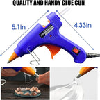 Mini Hot Glue Gun 10pcs Glue Stick Hot Glue Gun Set - Image 2