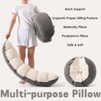 Peallow – Long Round Body Pillow - Image 7