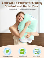 Cervical Neck Pillow for Pain Relief – Ergonomic Memory Foam Pillow for Side - Image 8