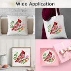 Louise Maelys Cardinal Embroidery Kit, Cross Stitch Kit - Image 6