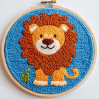 DIY Punch Needle Kits Lion by Unknown