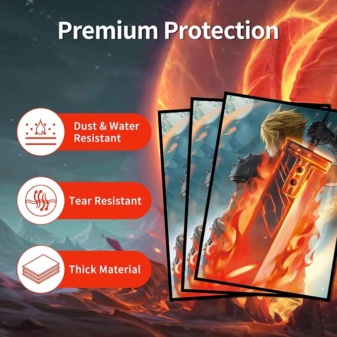 MTG Card Sleeves Art Card Sleeves Deck Protector, Smooth Shuffle - Image 4