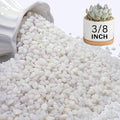 NUPICK 3 lbs Pebbles for Indoor Plants, 3/8 Inch Pea Gravel for Fish Tank by CreateAmazingChoice