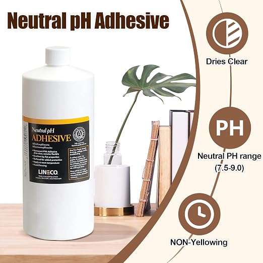 Lineco Neutral pH Adhesive, Archival Quality Acid-Free PVA Buffered Adhesive - Image 2