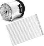 Heat Shroud Aluminized Sleeving Heat Shield Fuel line Wire Heat Sleeve 1" I.D. - Image 4