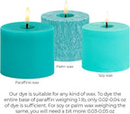 Aquamarine Candle Dye 2oz for Soy Candle Making – Highly Concentrated Candle - Image 5