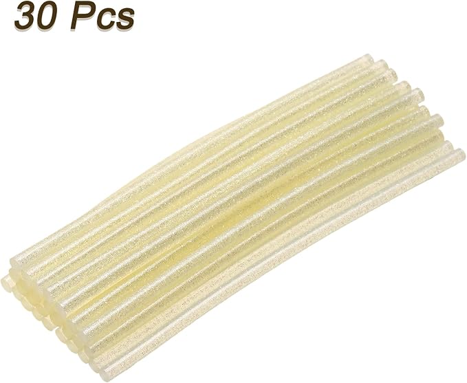 uxcell 30pcs 7mm x 200mm Mini Hot Glue Sticks - Image 3