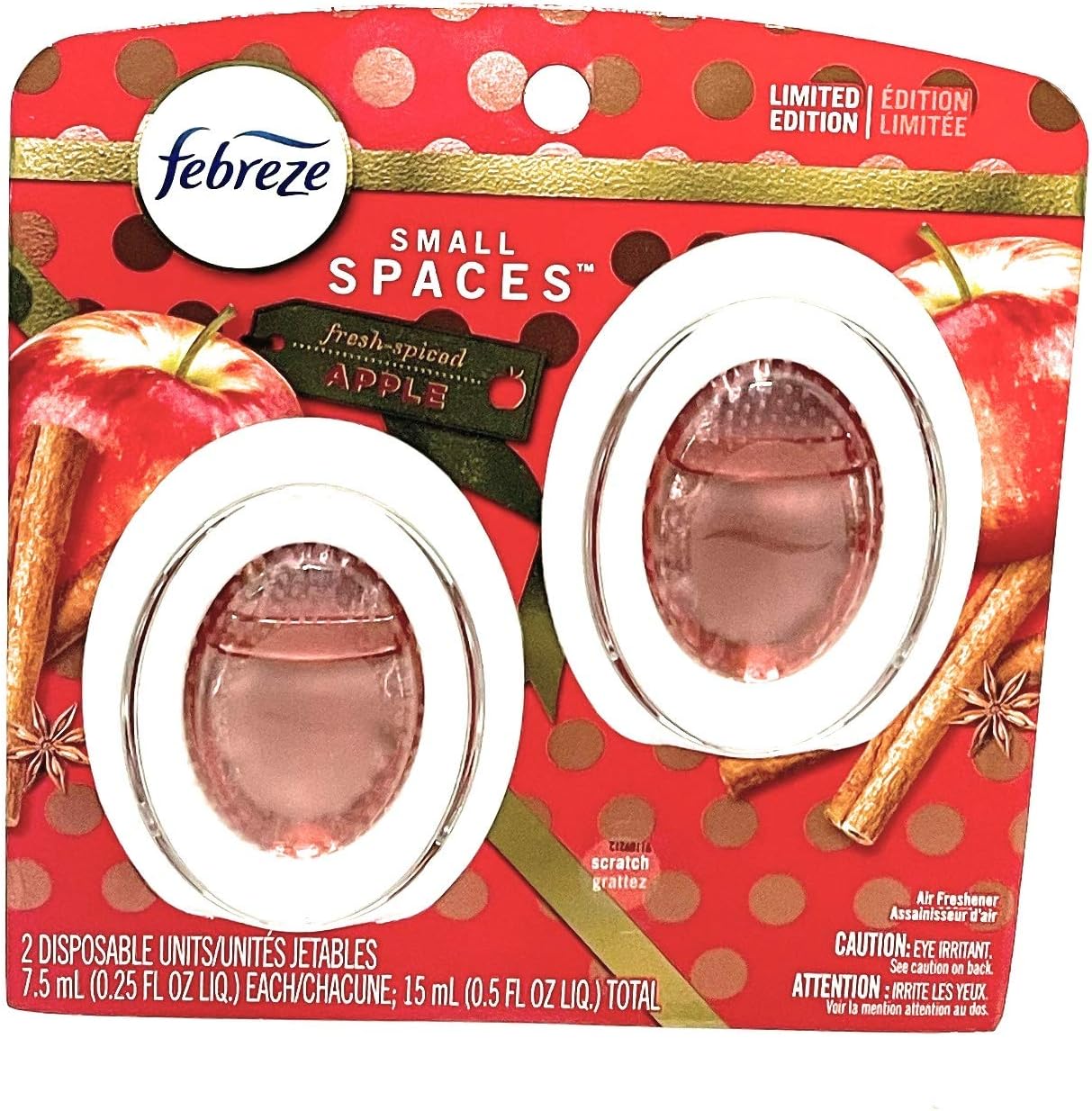 Febreze Small Spaces fresh-spiced Apple