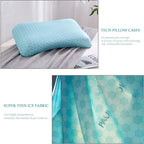 EUCIOR Cooling Gel Pillow, Memory Foam Cooling Gel Pillow, Cooling Orthopedic - Image 2