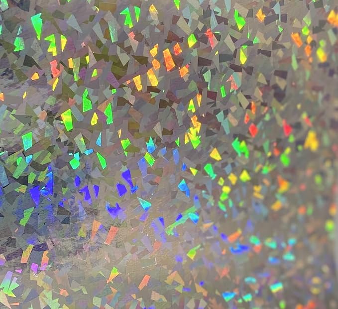 Holographic Crystal Sign Vinyl, HOLOCRYSTAL self-Adhesive Plastic - Image 5