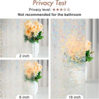 Haton Window Privacy Film, Stained Glass Rainbow Film Decorative Window Clings - Image 8
