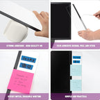 MDOZQ Office Desk Accessories 2pcs Computer Monitor Memo Board Message Board - Image 4
