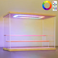 NONEMEY LED Acrylic Display Case, 3 Tier Display Case by NONEMEY