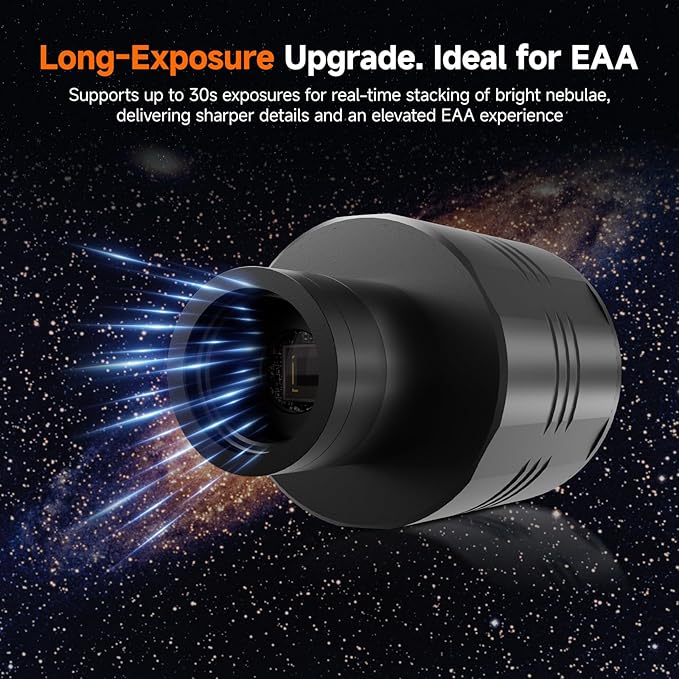 SVBONY SC311 Upgraded WiFi Telescope Camera, 30S Exposure, 2500mAh 32GB - Image 2