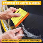 TECKWRAP Felt Squeegee for Vinyl Wrap -Trapezoid Shape | Pro Car Wrap Tool Kit - Image 4