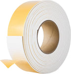 Kikerike Self Adhesive Foam Tape Weatherstrip 2in x 1/8in x 20Ft High Density by Kikerike