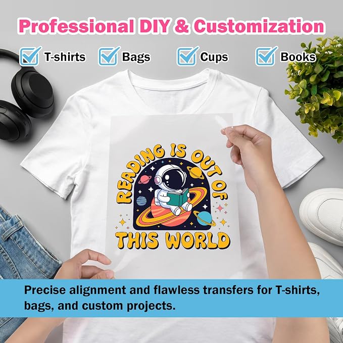 TECKWRAP Heat Transfer Mask for Heat Transfer Paper for T-Shirts 1 roll - Image 7