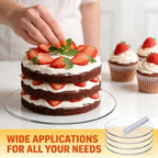 10Pcs 1/8" Round Acrylic Disc 6 Inch Diameter, Circle Acrylic Cake Disk | Clear - Image 6