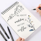 SAYEEC Calligraphy Brush Pens, Refillable Hand Lettering Pen - Image 5