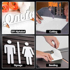 3 Pcs White 12 x 12 x 1/8 Inch Acrylic Sheets | Laser Cutting Plastic - Image 3