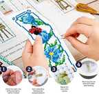 ORIGACH 6 Pcs Cross Stitch Bookmark Kit - Image 4