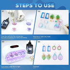 Akisey UV Resin 300g, Crystal Clear UV Resin Glue - Image 7