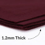 Threadart Burgundy Premium Felt Sheets - Image 3