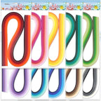 JUYA Multi-Color Paper Quilling Strips Set 60 Colors 10 Packs 54cm Length Paper - Image 2